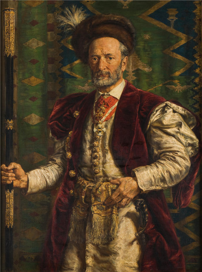 扬·马特耶科（Jan Matejko,波兰画家）作品-Mikołaj Zyblikiewicz肖像（1887年）