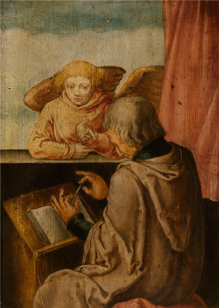 卢卡斯·范·莱登（Lucas van Leyden）作品-圣马修（约1518年）