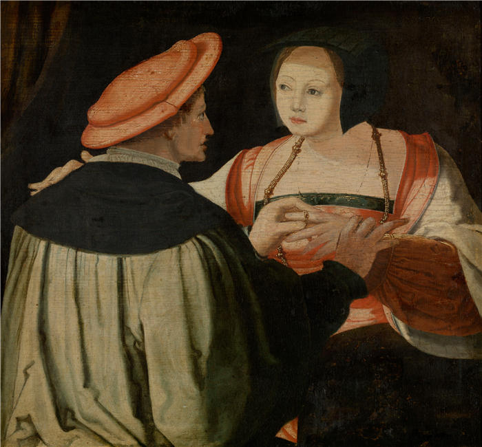 卢卡斯·范·莱登（Lucas van Leyden）作品-订婚