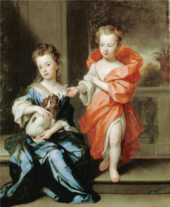 戈弗雷·克内勒（Godfrey Kneller，英，1646-1723）作品-霍华德儿童