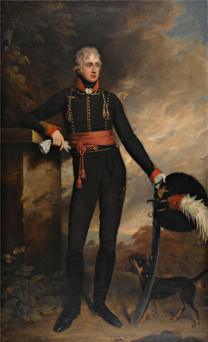 戈弗雷·克内勒（Godfrey Kneller）作品-查尔斯的肖像，布鲁斯勋爵