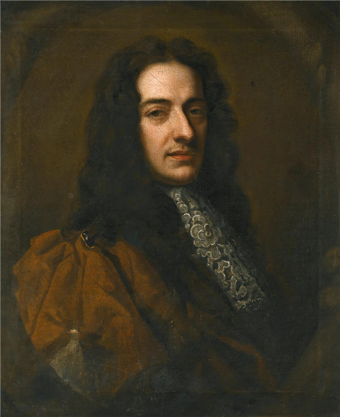 戈弗雷·克内勒(Godfrey Kneller)作品-尼古拉·马泰斯肖像(约1640-1714年)(1682年)