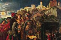 阿尔布雷希特·阿尔特多夫(Albrecht Altdorfer)作品-弗洛里安结果，圣弗洛里安传说的场景