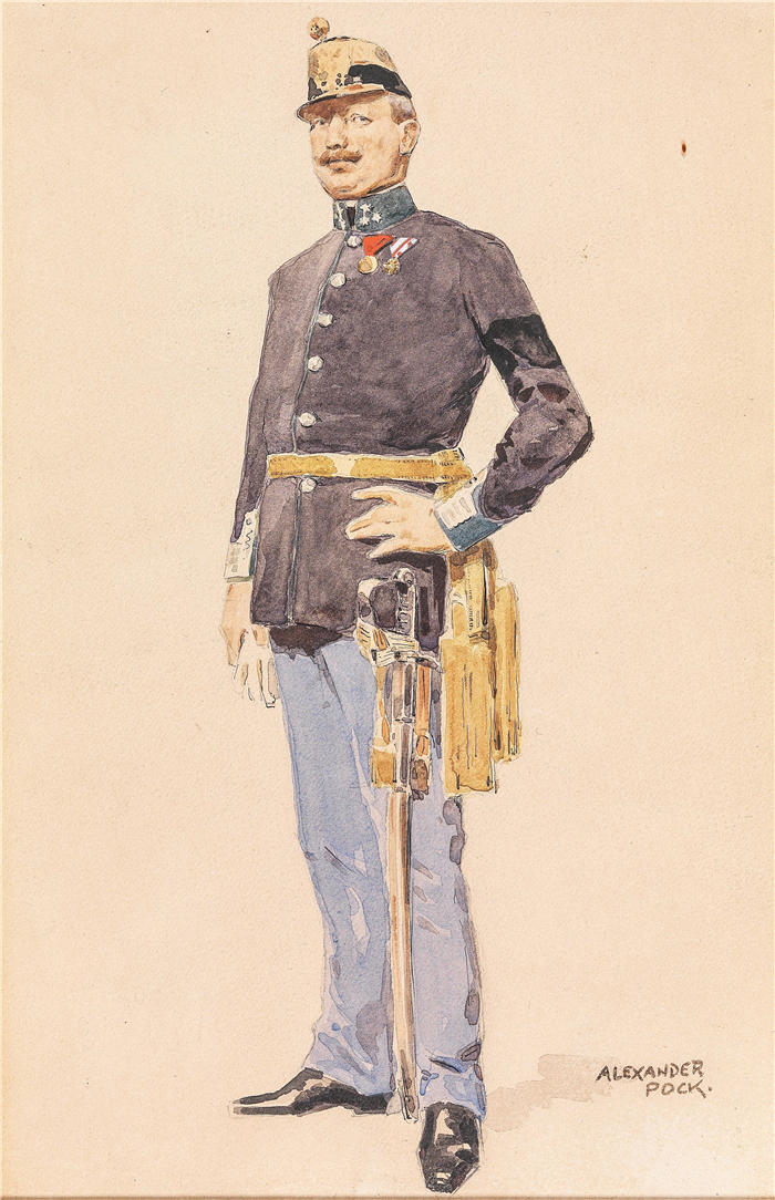 亚历山大·波克（Alexander Pock）高清作品-官员