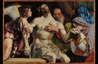 洛伦佐·洛托(Lorenzo Lotto)作品-雷卡纳蒂（Recanati）多页纸祭坛，为主板加冕：安吉尔·皮埃塔（Angel Pietá）