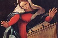 洛伦佐·洛托(Lorenzo Lotto)作品-圣母宣告