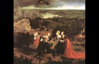 约阿希姆·帕提尼尔（Joachim Patinir）作品-圣安东尼的诱惑