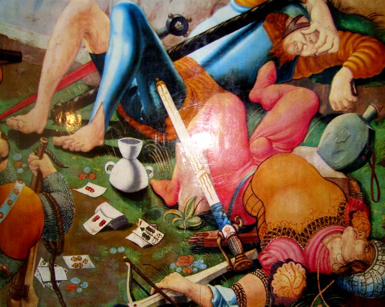 格·拉特吉(Jerg Ratgeb)作品欣赏-基督复活(细节)