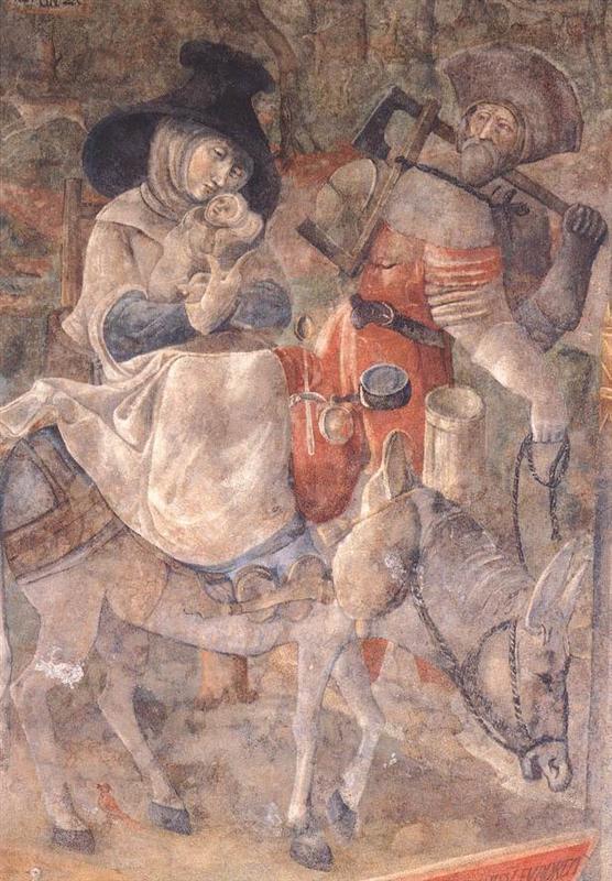 格·拉特吉(Jerg Ratgeb)作品欣赏-飞往埃及的航班