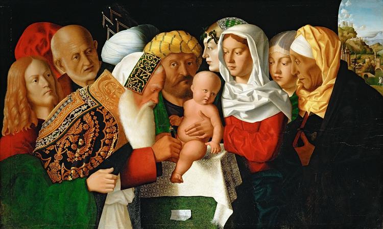 巴尔托洛梅奥.威尼托（Bartolomeo Veneto）作品欣赏-Circumcision