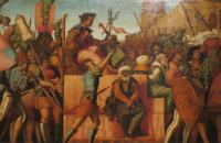帕尔玛·韦基奥（Palma Vecchio）高清作品-凯撒的胜利