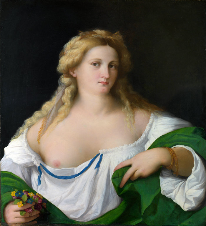 帕尔玛·韦基奥（Palma Vecchio）高清作品-金发女郎