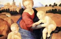 拉斐尔（Raphael，意大利画家）作品-埃斯特哈齐麦当娜