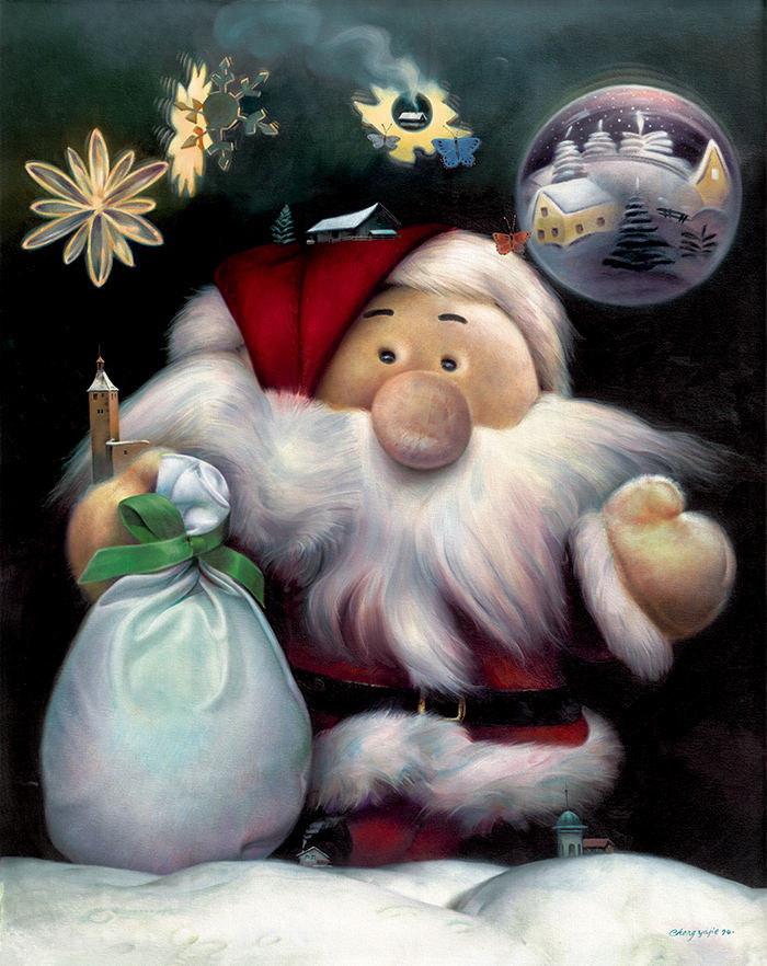 程亚杰高清作品 《冬天的童话》