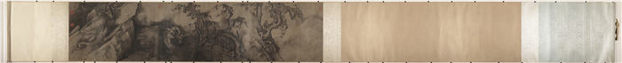 元-佚名(传陈容) 《云行雨施图卷》 纸本高清下载 44.8 x190