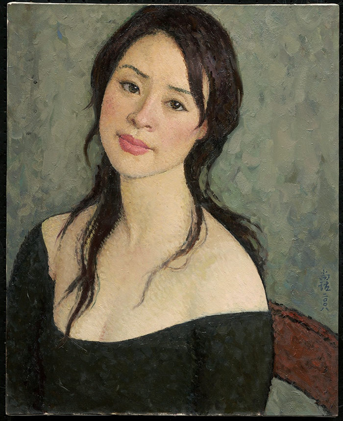 靳尚谊 《玉女》油画高清下载