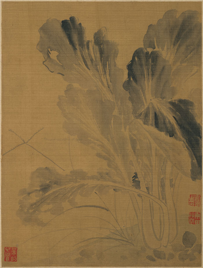 恽寿平-花卉图册-5-画