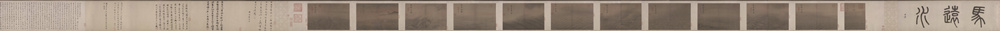 南宋 马远 《水图卷》(全卷)绢本作品高清下载 26.8x41.6