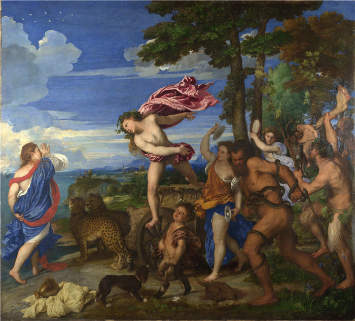 提香（Titian） -《巴克斯和阿里阿德涅》高清作品下载