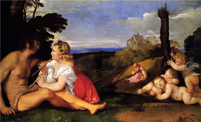 提香（Titian） -《人类的三个时代》作品高清下载