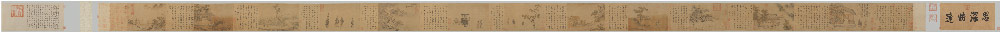 南宋 马和之 《唐风图卷》(全卷)绢本高清作品  1038x33