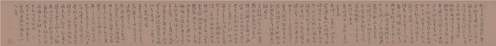 明 王宠 《草书李白古风诗卷》纸本高清作品 25.3×310