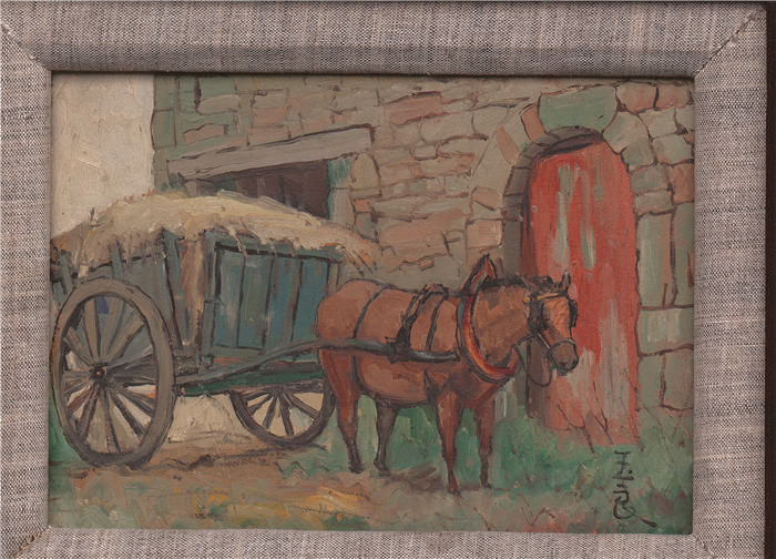 潘玉良+《稻草马车》高清作品