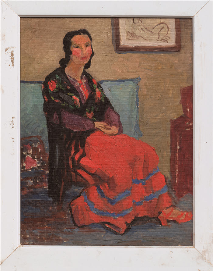 潘玉良+《弗拉明戈女郎》高清作品