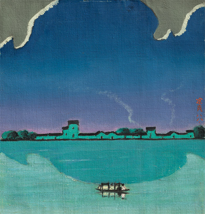 涂克 《炊烟》高清作品