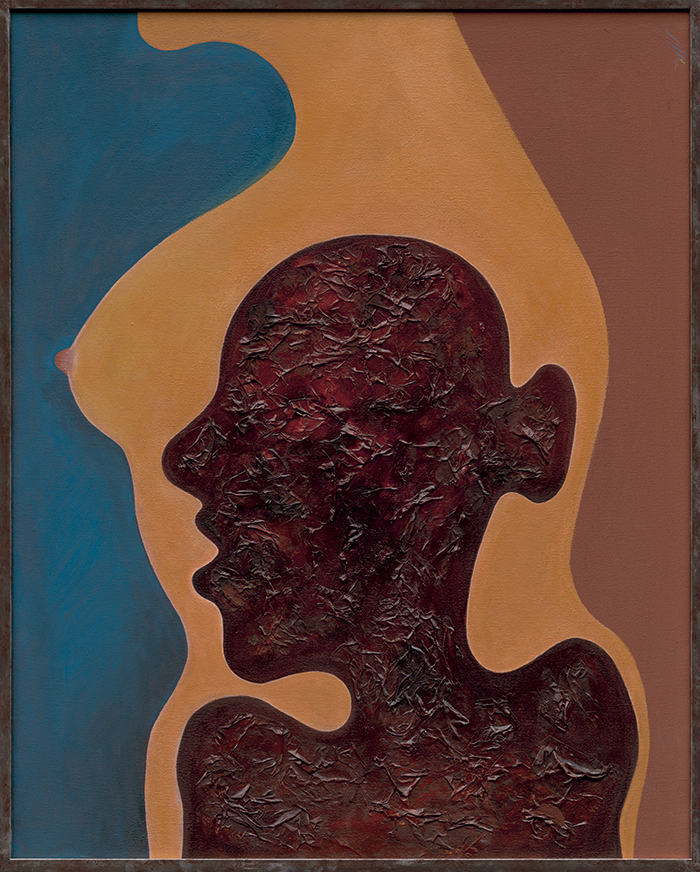 神兵 《女人头像》高清油画作品