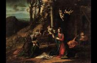 科雷焦（Correggio）作品-对圣婴基督的崇拜