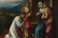 科雷焦（Correggio）作品-基督离开他的母亲
