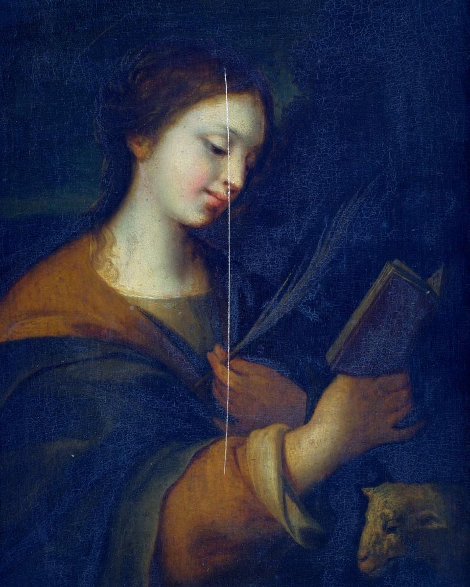 科雷焦（Correggio）作品-圣艾格尼丝