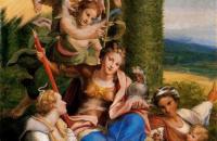 科雷焦（Correggio）作品-美德的寓言