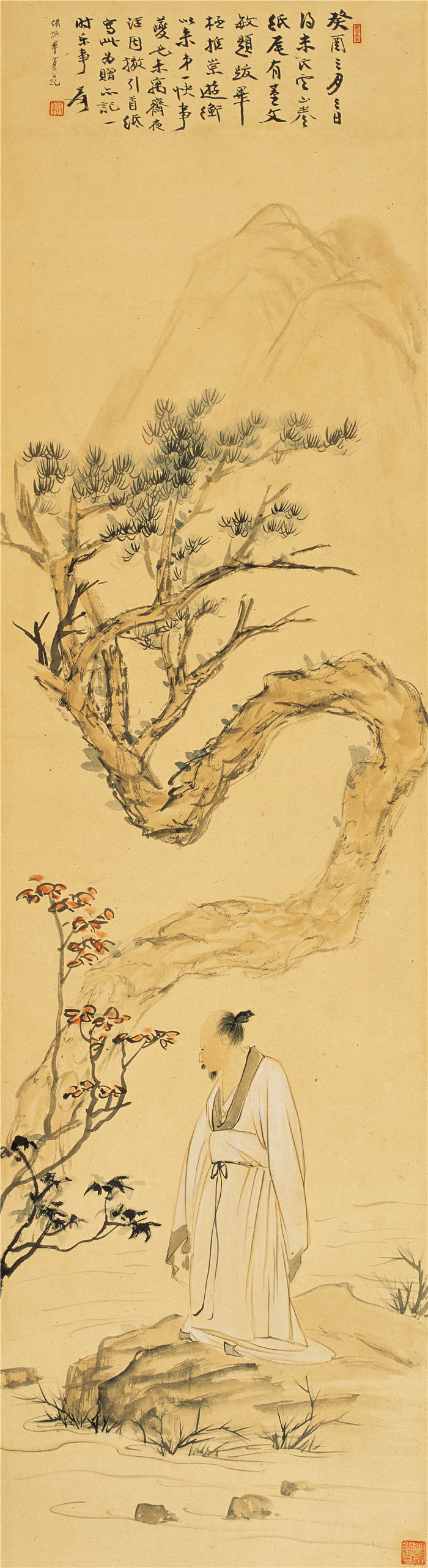 张大千人物画高清作品