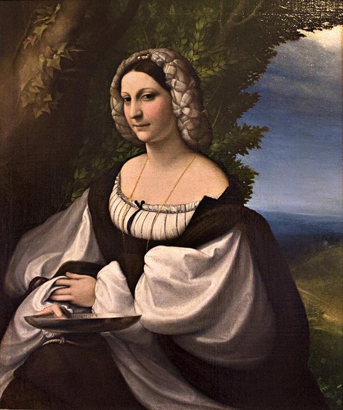科雷焦（Correggio）作品-一个女人的肖像