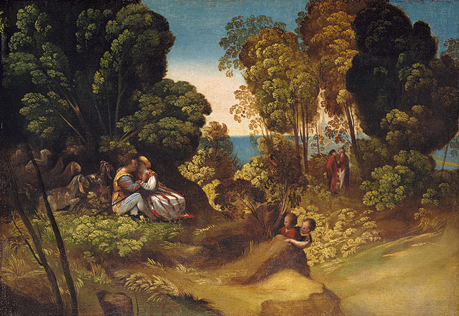 <a href=https://www.kuhw.com/e/tags/?tagname=%E5%A4%9A%E7%B4%A2%C2%B7%E5%A4%9A%E8%A5%BF target=_blank class=infotextkey>多索·多西</a>（Dosso Dossi）作品-人类的三个时代