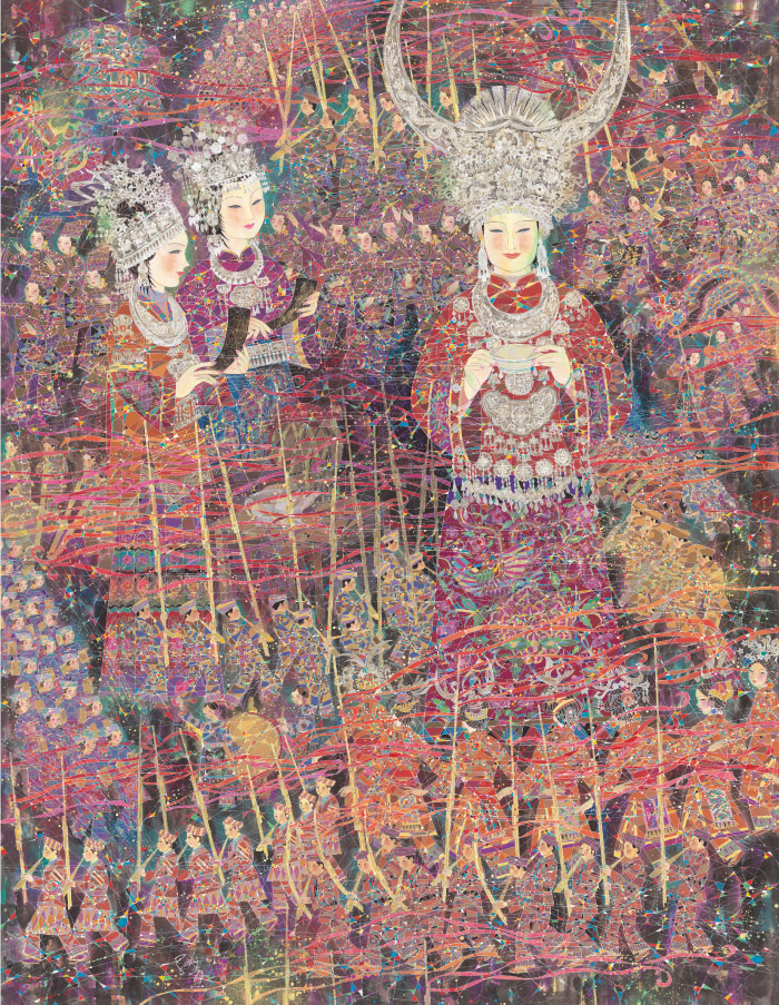 孙建林《醉舞苗乡》高清作品