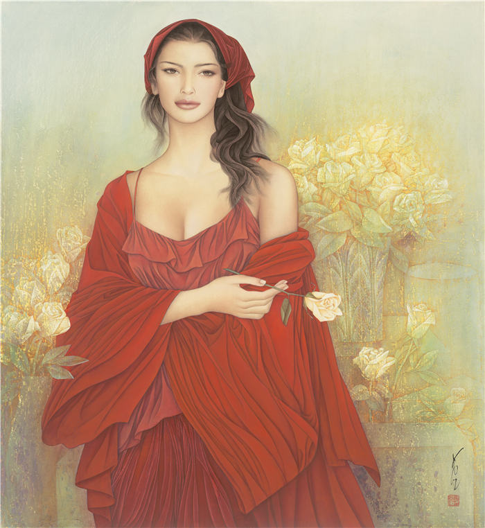 冯长江 《金色玫瑰》高清作品