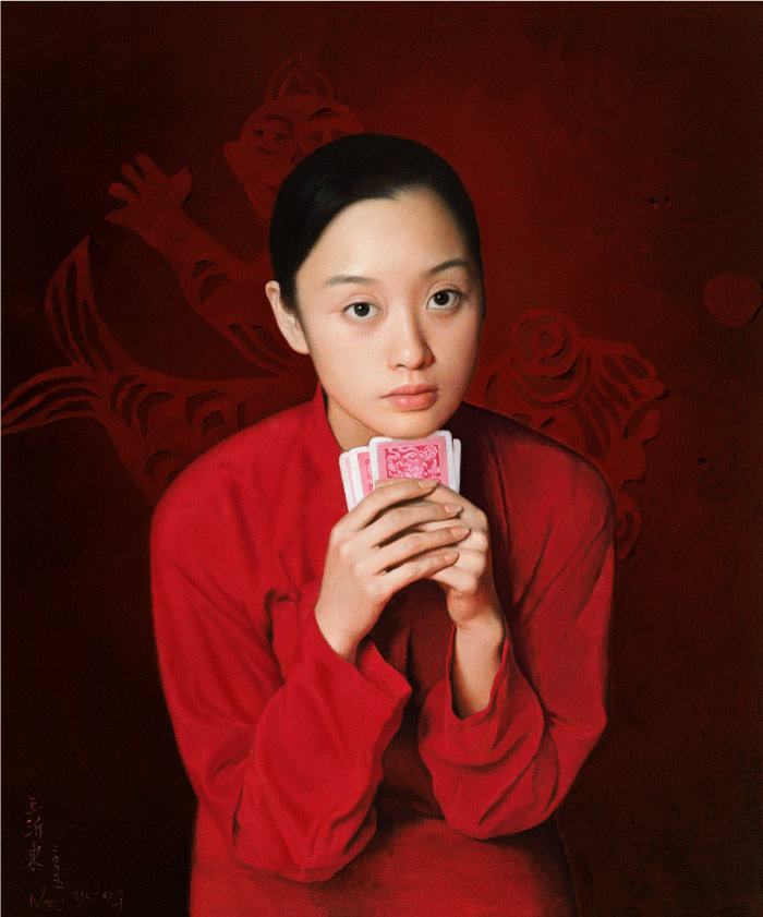 王沂东 《心愿》油画高清作品 62x74