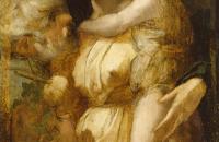 乔瓦尼·巴蒂斯塔·迪·雅各布（Giovanni Battista di Jacopo）作品-圣家与婴儿施洗者圣约翰