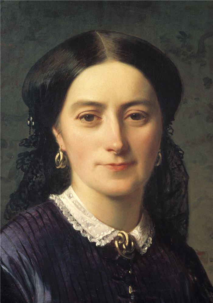 查尔斯·爱德华·布蒂博讷（Charles Edouard Boutibonne）-约翰娜·肯佩（1818-1909）