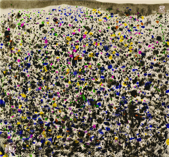 吴冠中 《野草》高清作品