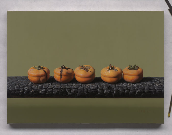 徐青巍 油画高清作品《石榴》