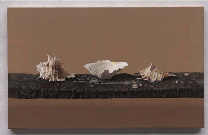 徐青巍 油画高清作品《蚌壳》