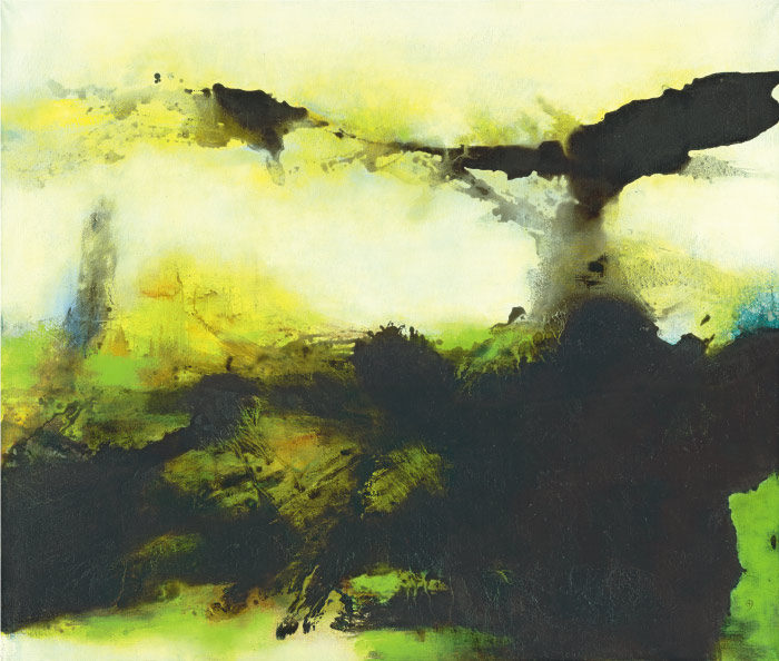 赵无极油画高清作品 2008-1