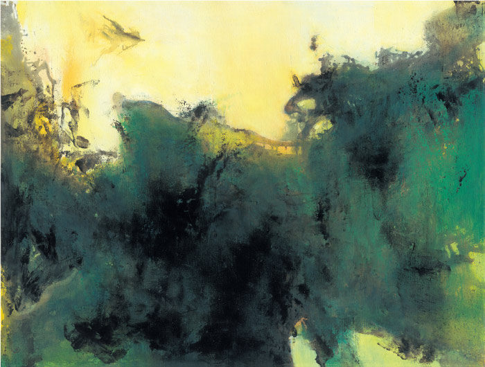 赵无极油画高清作品 2008-4