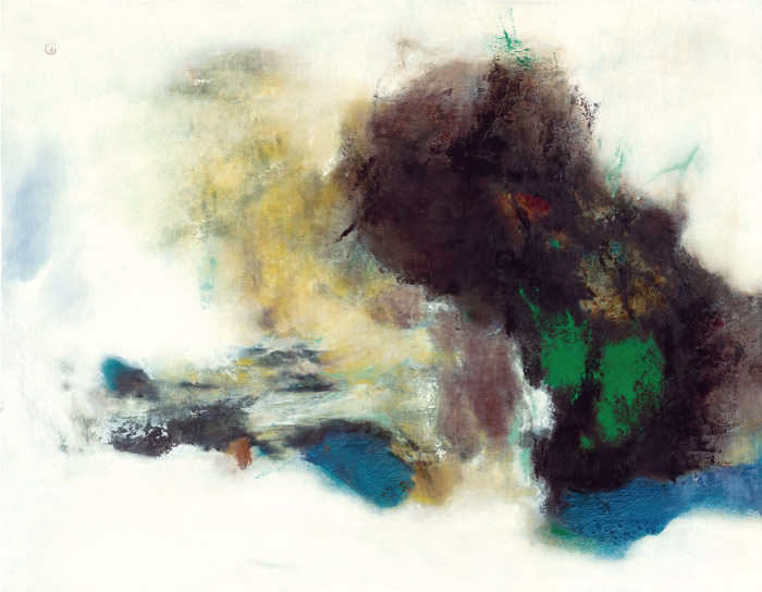 赵无极油画高清作品  2009-9-2