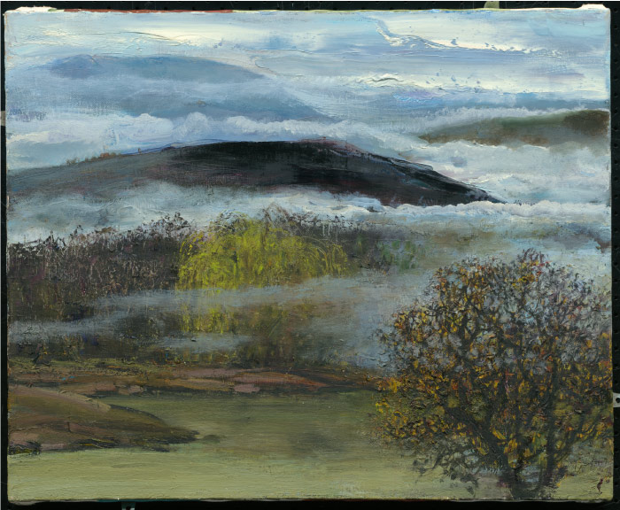 朱乃正《坐看云起时》油画高清作品