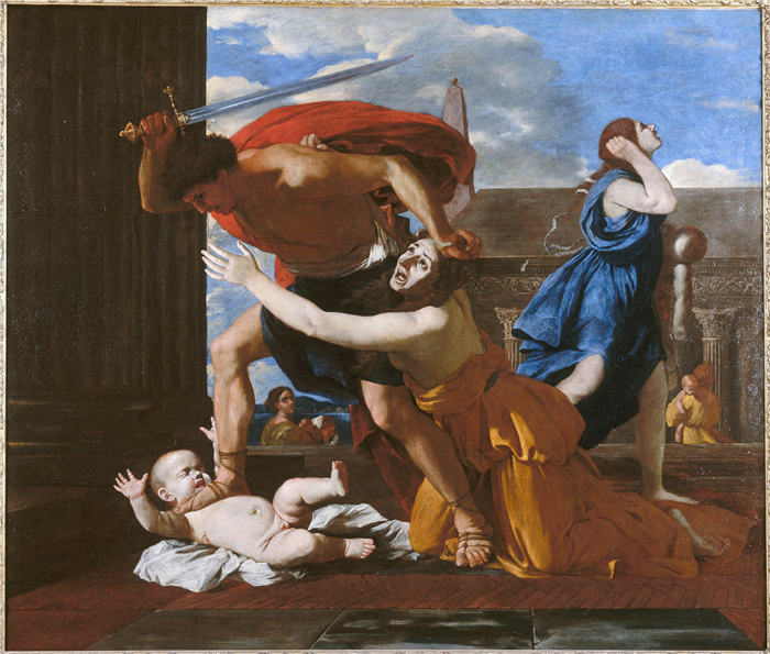 尼古拉斯·普桑（Nicolas Poussin，法国画家）高清作品 （23）